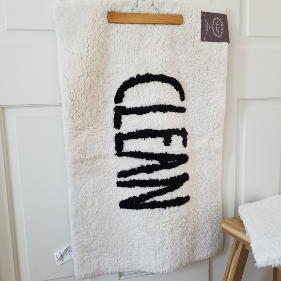 Rae Dunn Other - Rae Dunn CLEAN Bath Mat